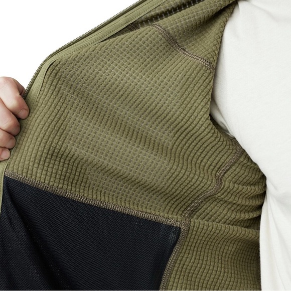 Fjallraven Men’s Abisko Lite Fleece Jacket Green - Picture 6 of 11